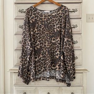 Vici Leopard Long Sleeve Top